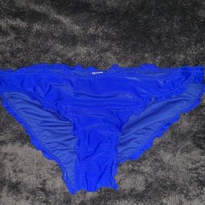 Royal blue bikini bottoms